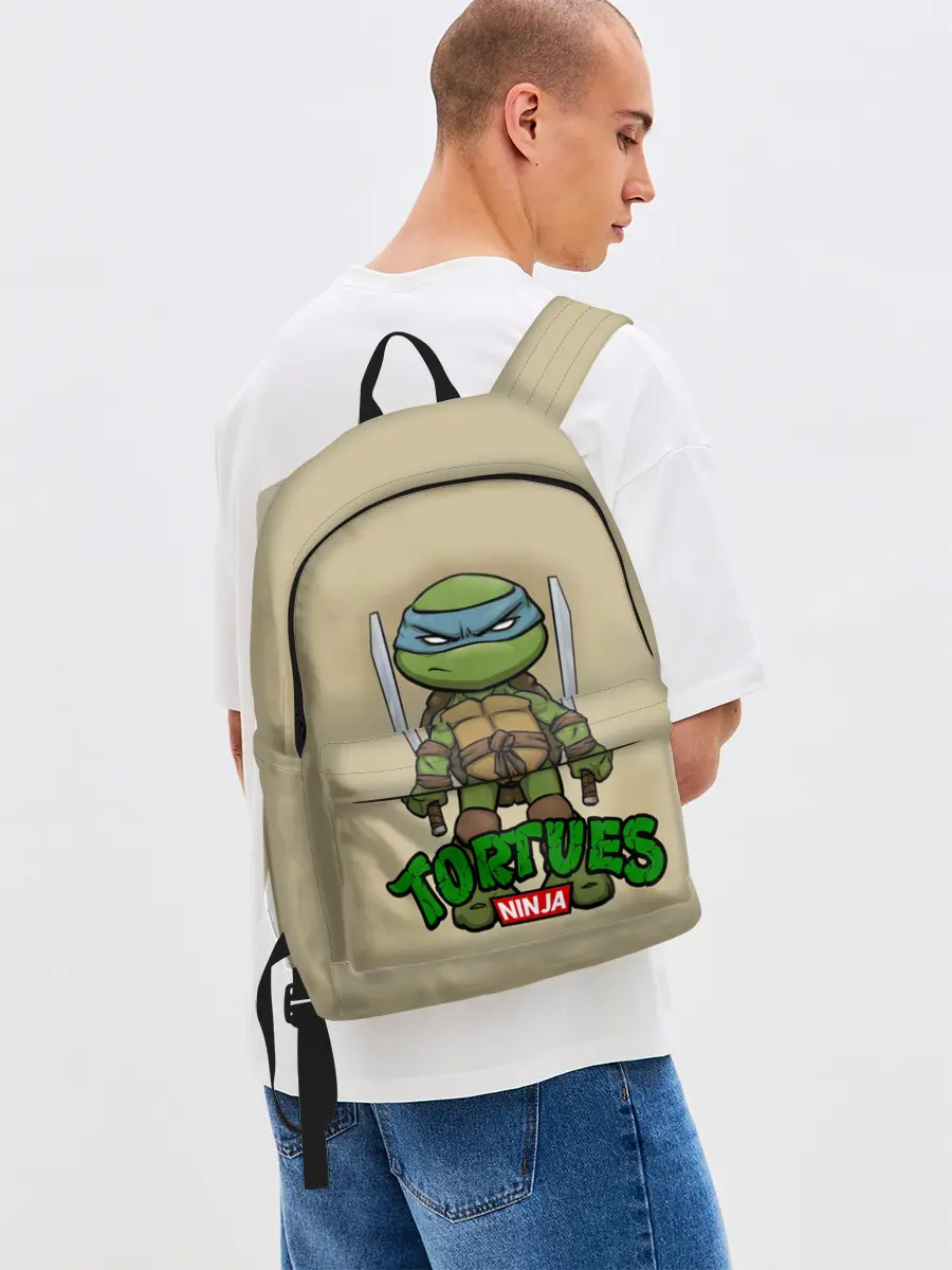 Рюкзак джинсовый / ЧЕРЕПАШКИ - НИНДЗЯ