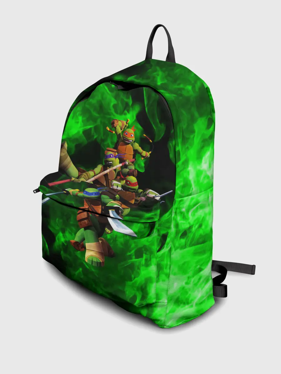 Рюкзак джинсовый / ЧЕРЕПАШКИ - НИНДЗЯ