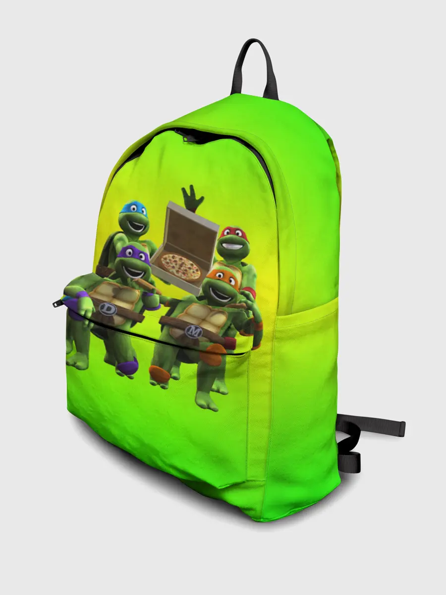 Рюкзак джинсовый / ЧЕРЕПАШКИ - НИНДЗЯ