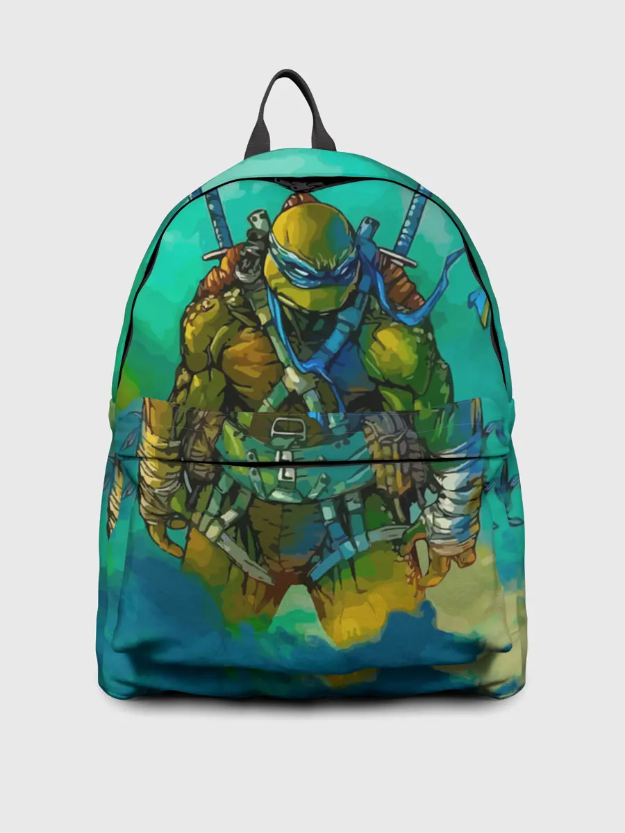 Рюкзак джинсовый / Черепашки ниндзя