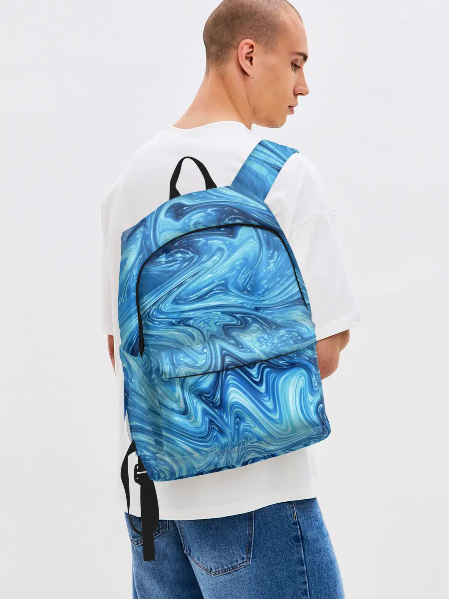 Рюкзак джинсовый / Водоворот