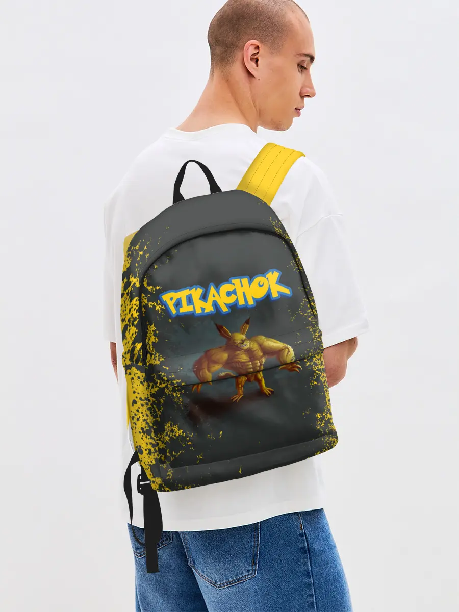 Рюкзак джинсовый / Пикачок