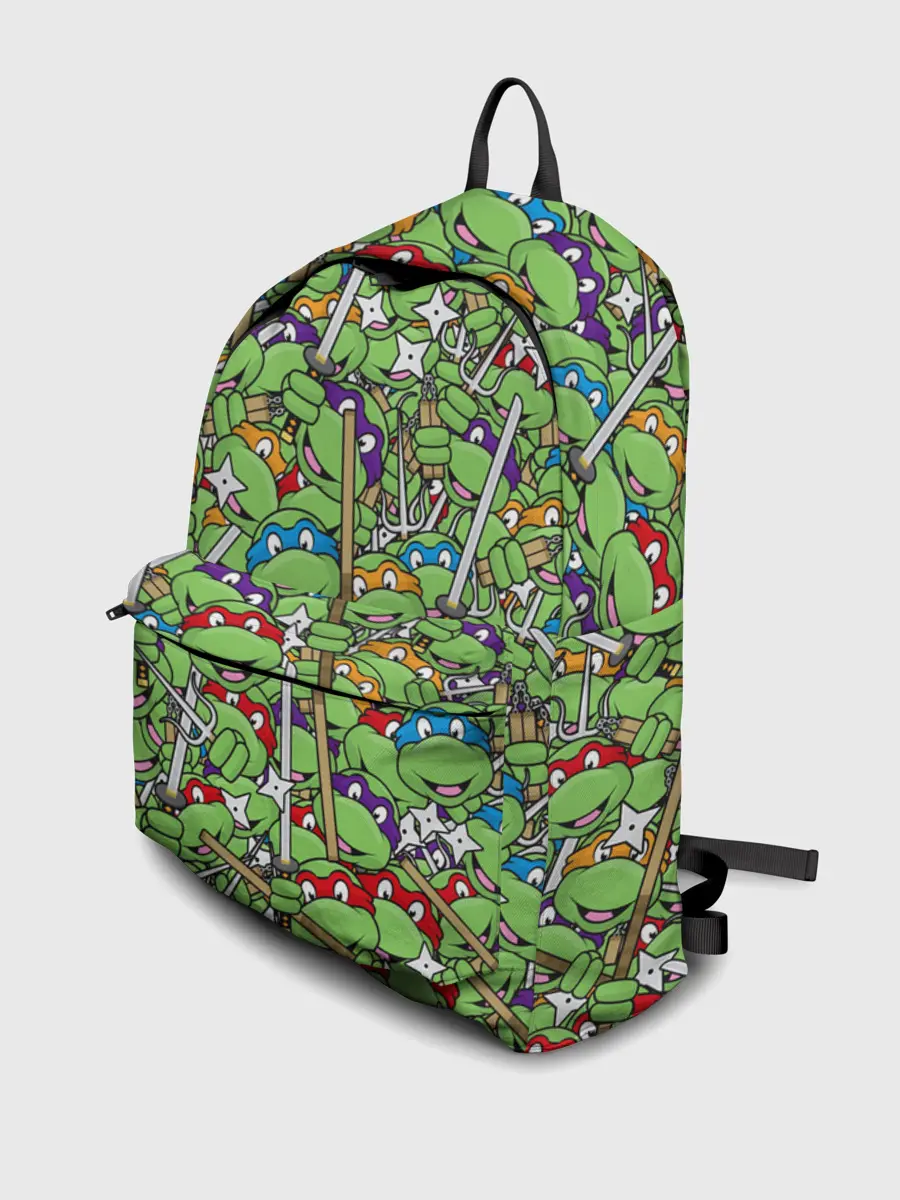 Рюкзак джинсовый / Черепашки ниндзя