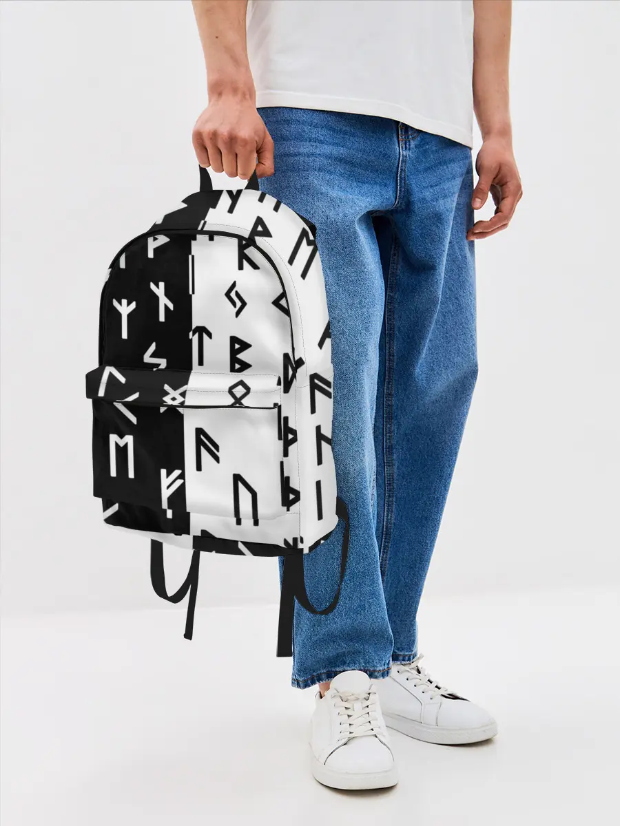 Рюкзак джинсовый / РУНЫ