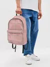 Рюкзак джинсовый / Шотландка Розовая