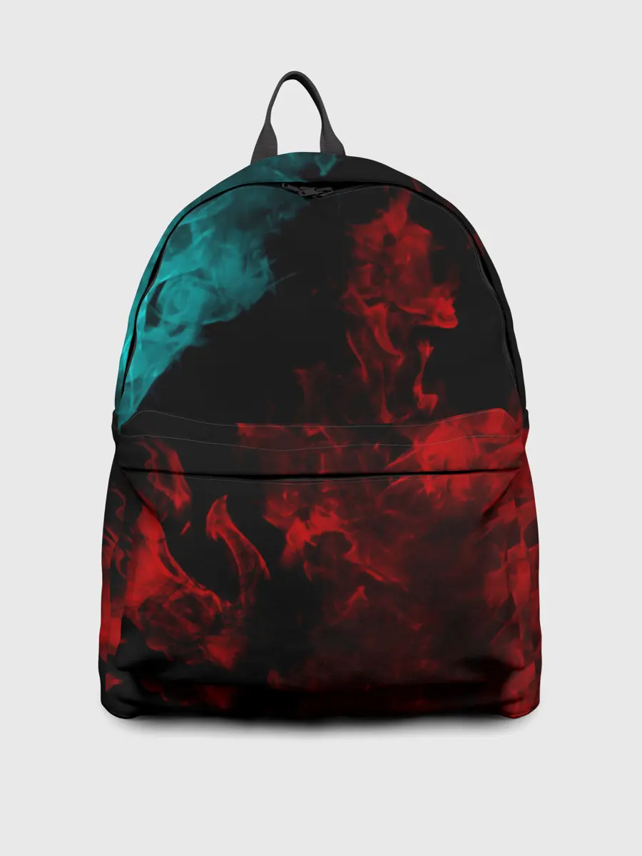 Рюкзак джинсовый / НЕОНОВЫЙ ОГОНЬ