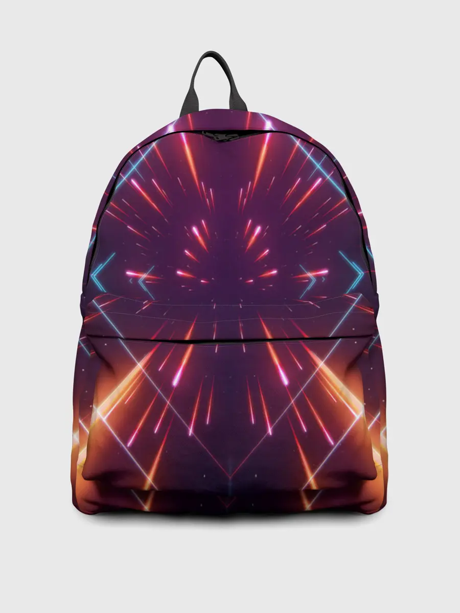 Рюкзак джинсовый / SYNTHWAVE / RETROWAVE