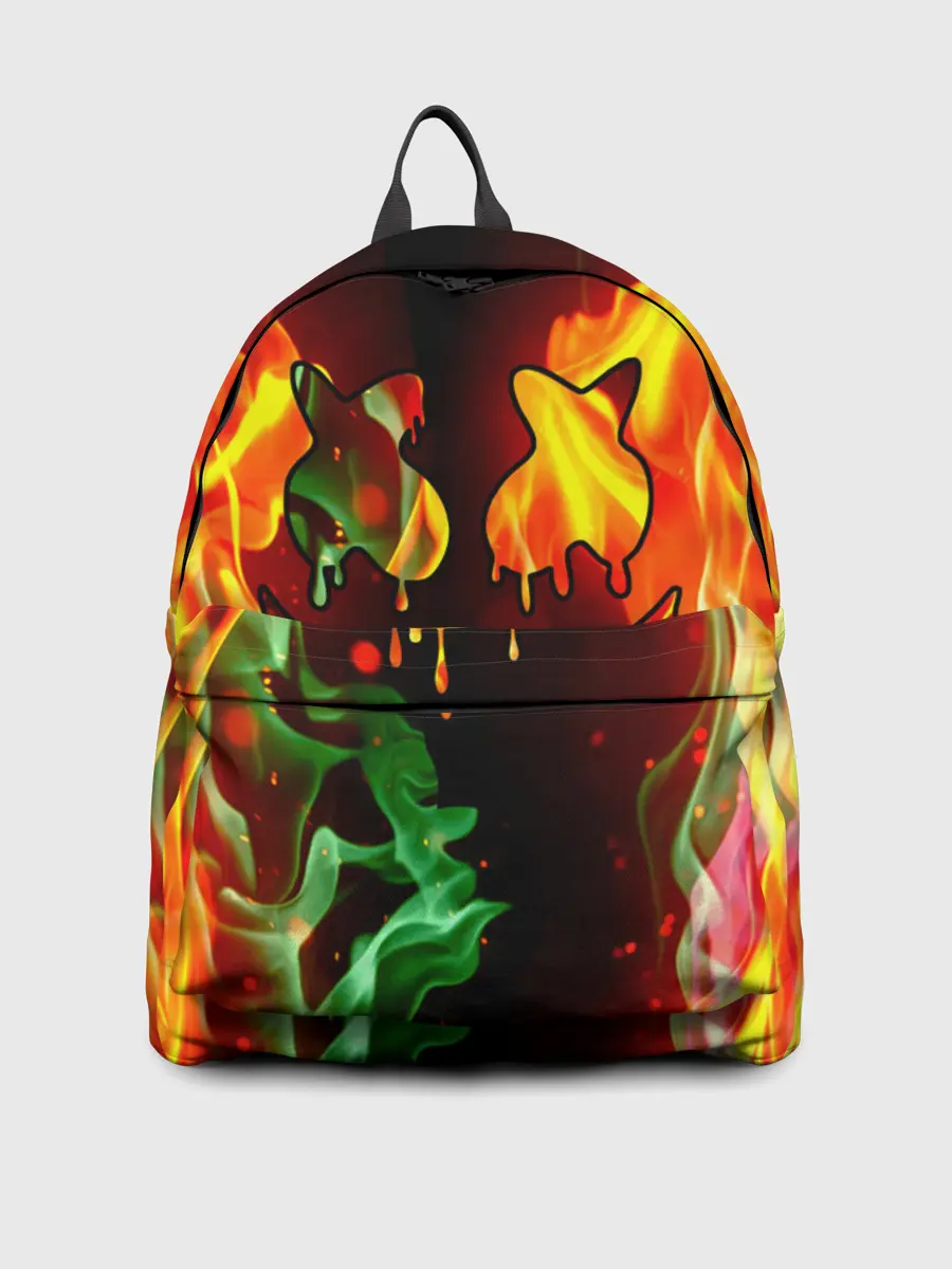 Рюкзак джинсовый / Marshmello