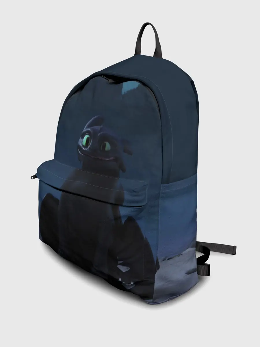 Рюкзак джинсовый / Беззубик:Ночная Фурия