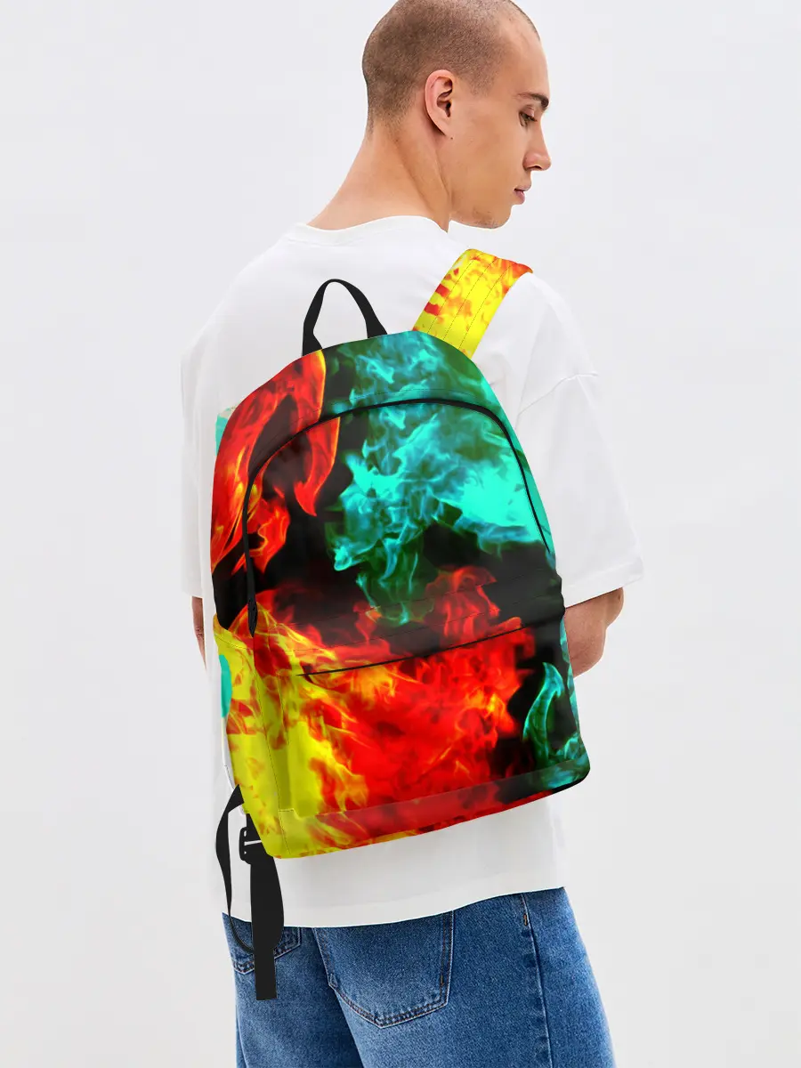 Рюкзак джинсовый / БИТВА ОГНЕЙ