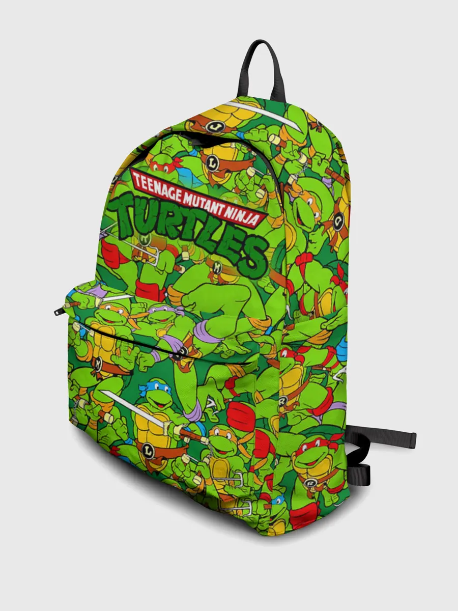 Рюкзак джинсовый / Черепашки - ниндзя