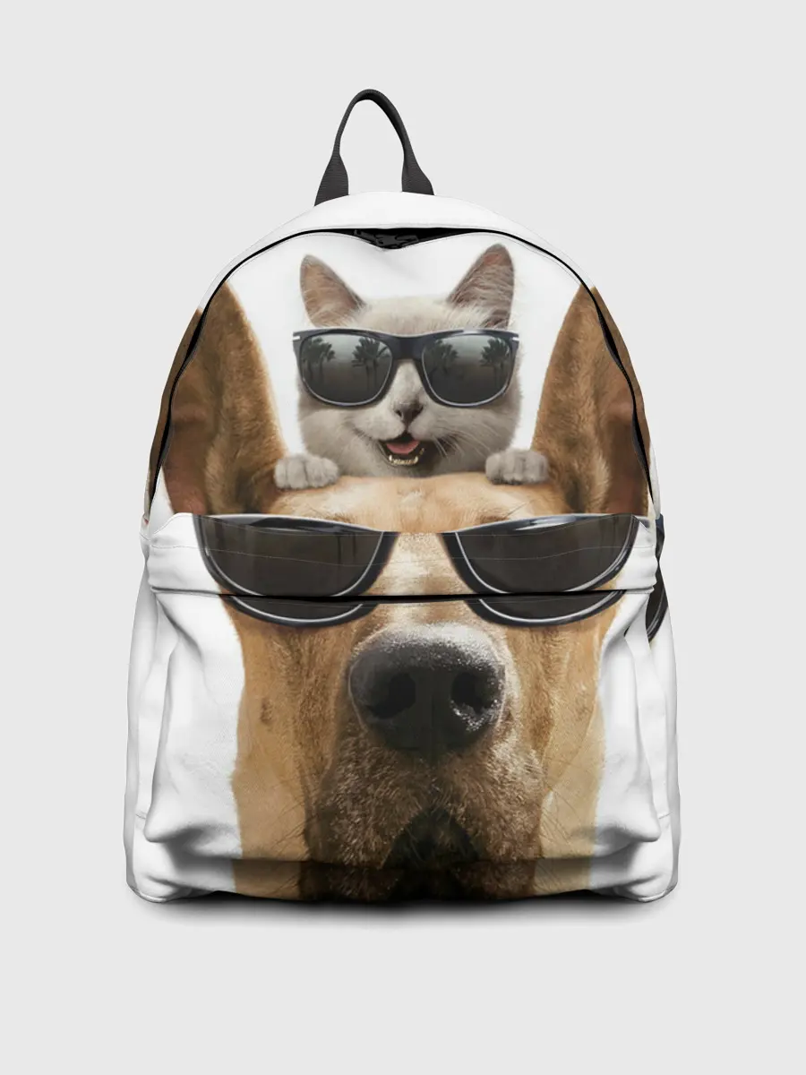 Рюкзак джинсовый / Блатные животные.