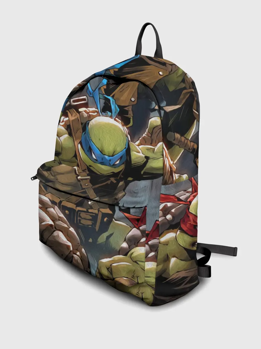 Рюкзак джинсовый / ЧЕРЕПАШКИ