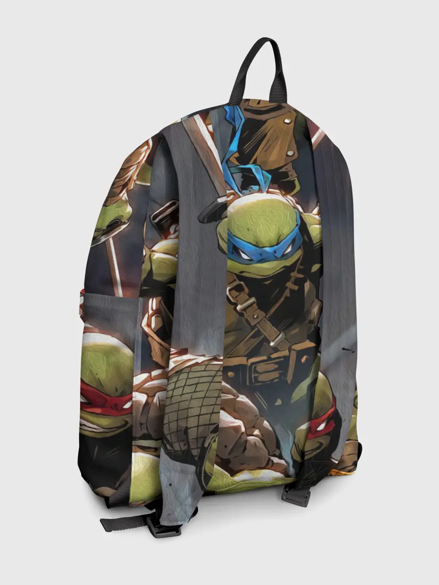 Рюкзак джинсовый / ЧЕРЕПАШКИ