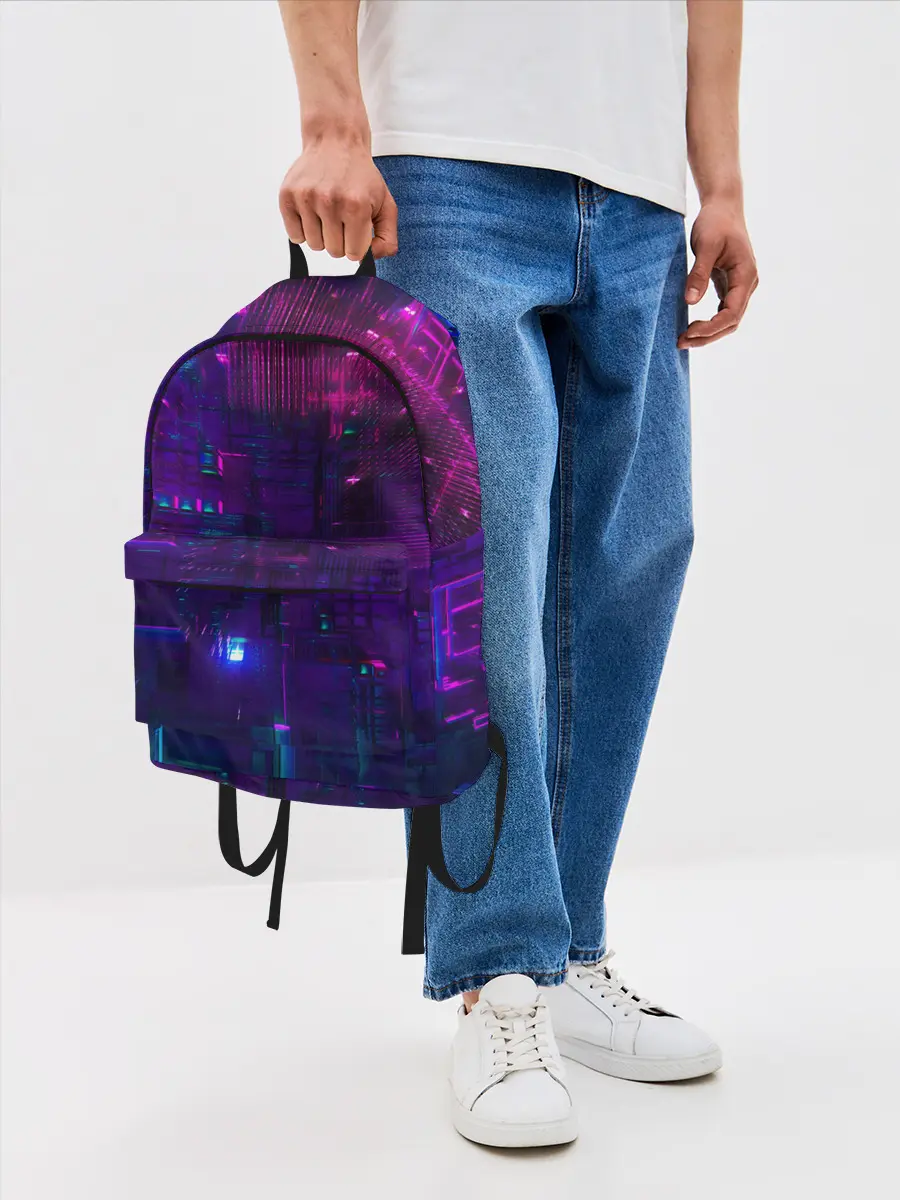 Рюкзак джинсовый / NEON