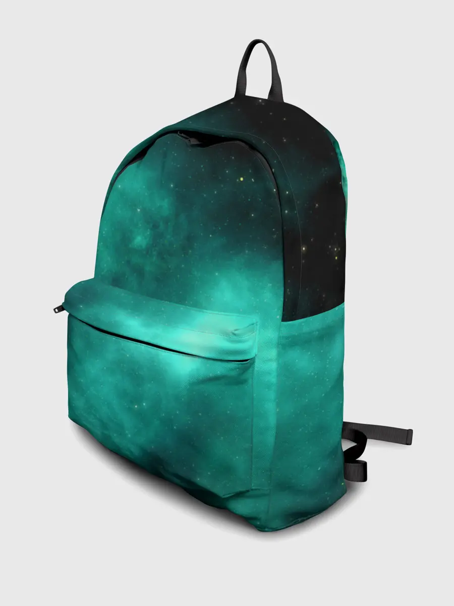 Рюкзак джинсовый / НЕОНОВЫЙ КОСМОС