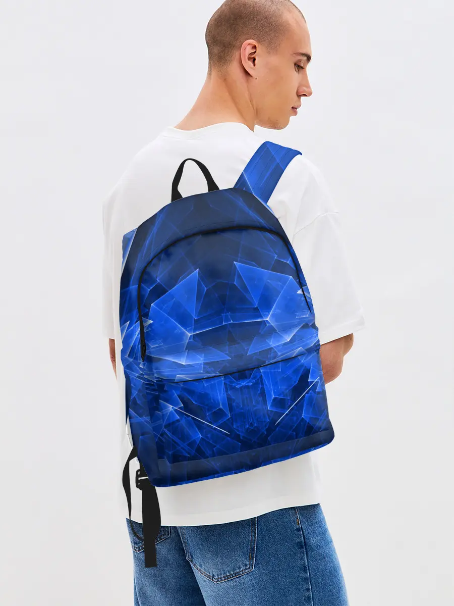 Рюкзак джинсовый / СИНЯЯ БРОНЯ