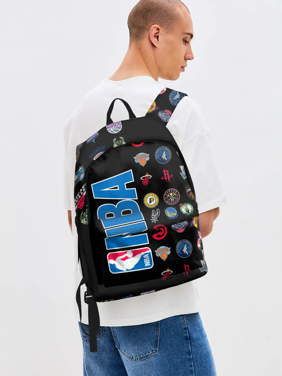 Рюкзак джинсовый / NBA