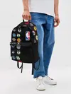 Рюкзак джинсовый / NBA