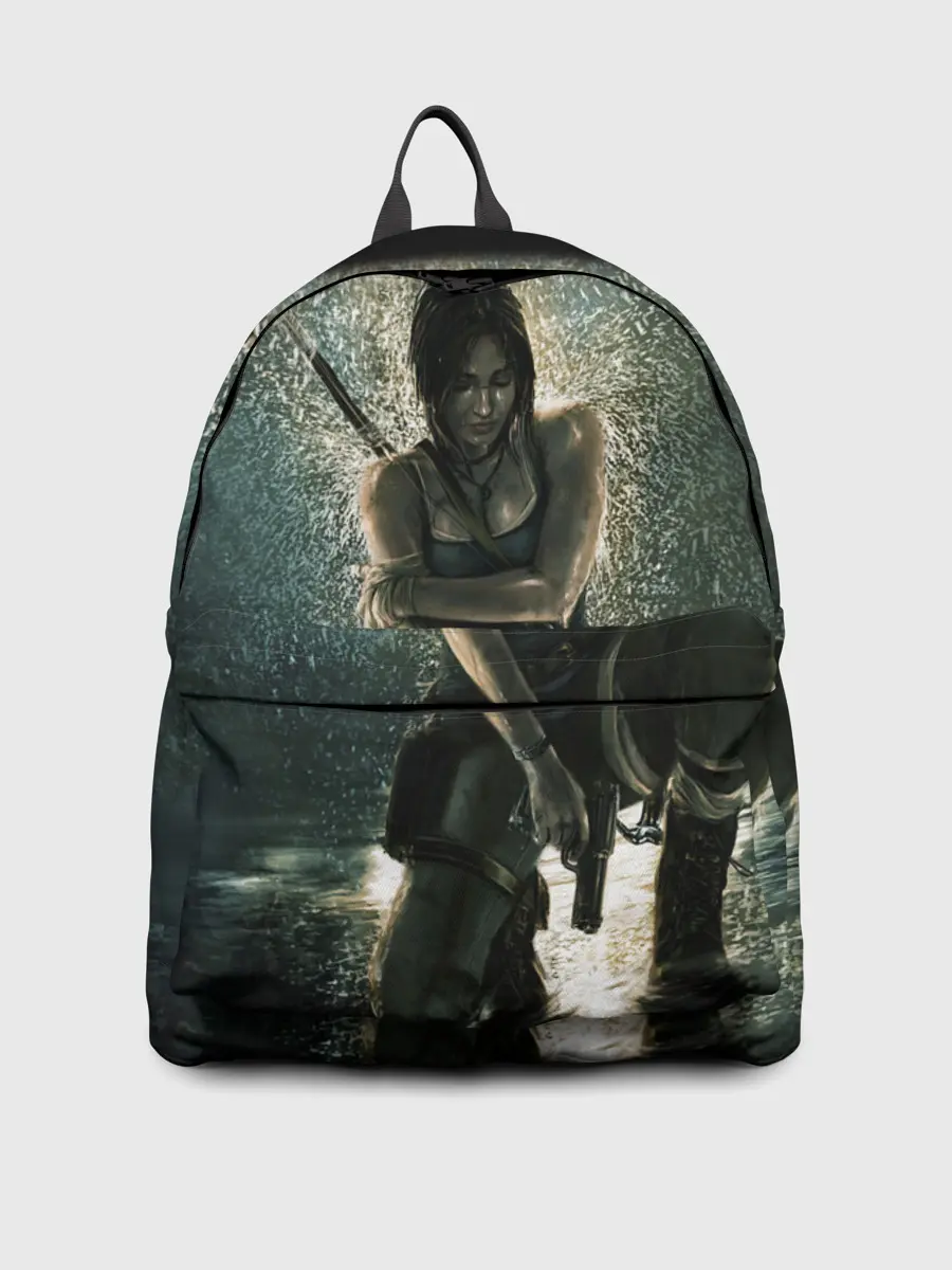 Рюкзак джинсовый / TOMB RAIDER