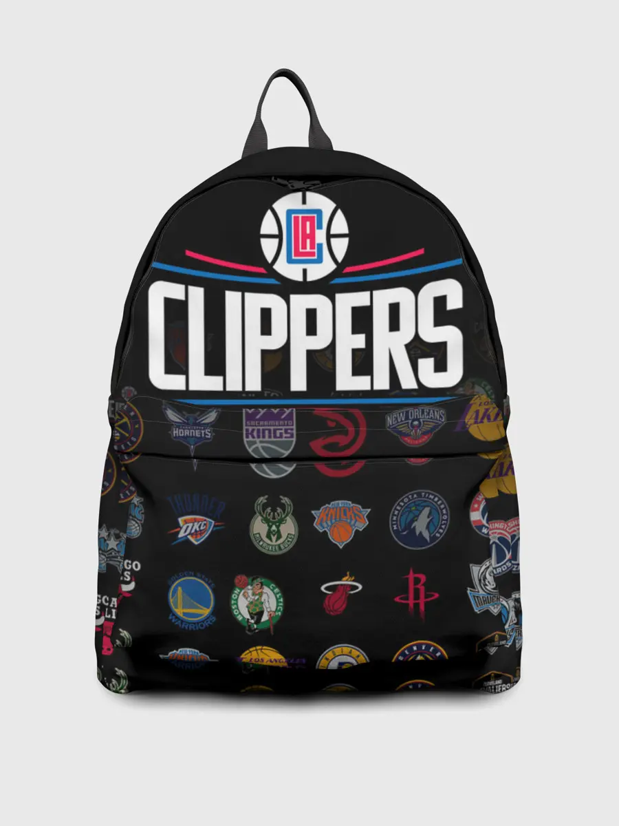 Рюкзак джинсовый / Los Angeles Clippers