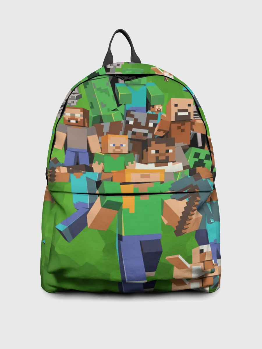Рюкзак джинсовый / Minecraft