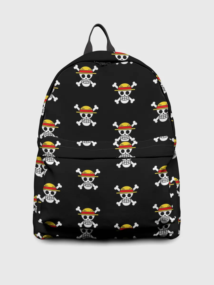 Рюкзак джинсовый / паттерн One Piece