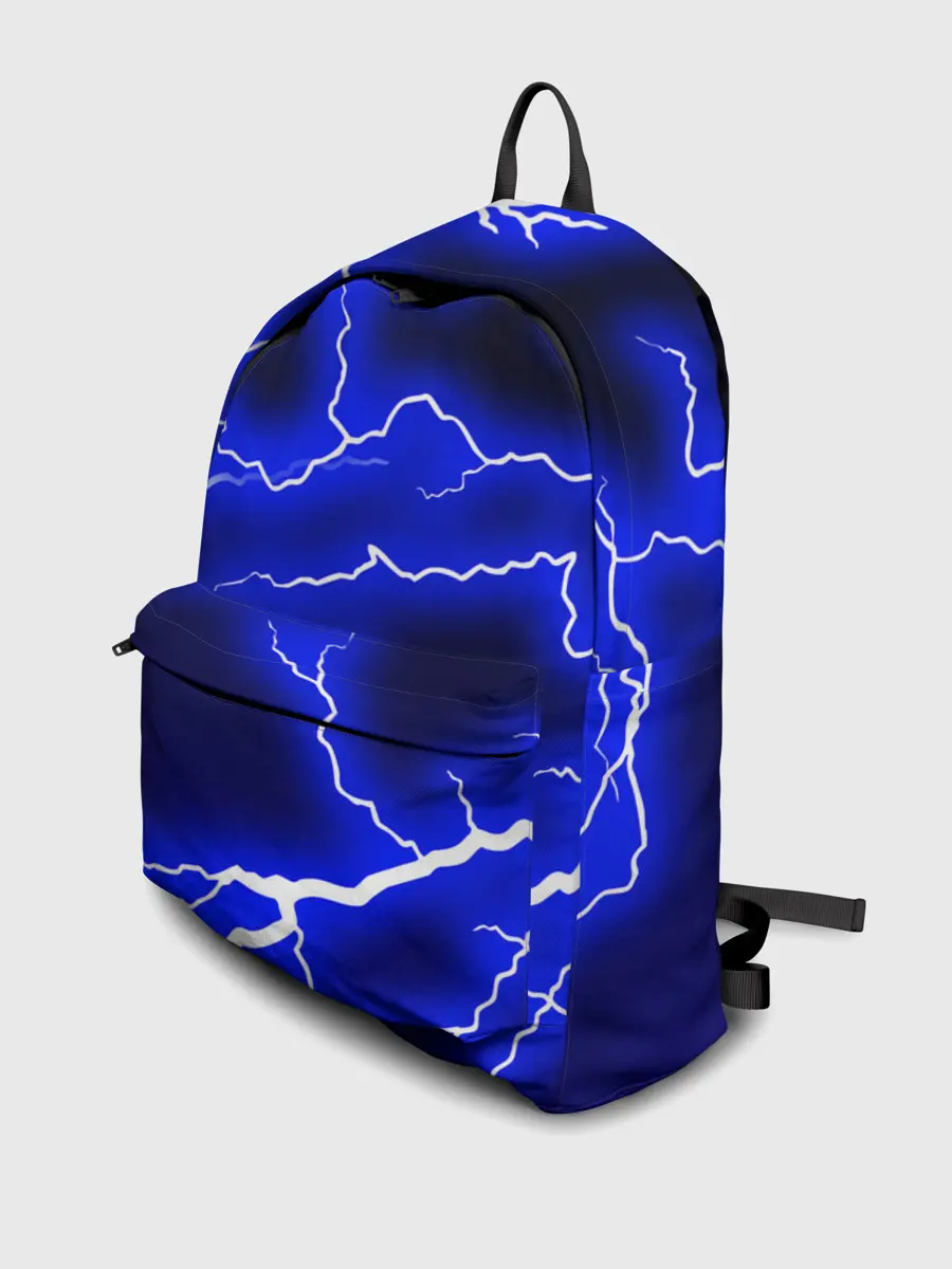 Рюкзак джинсовый / СИНИЕ МОЛНИИ