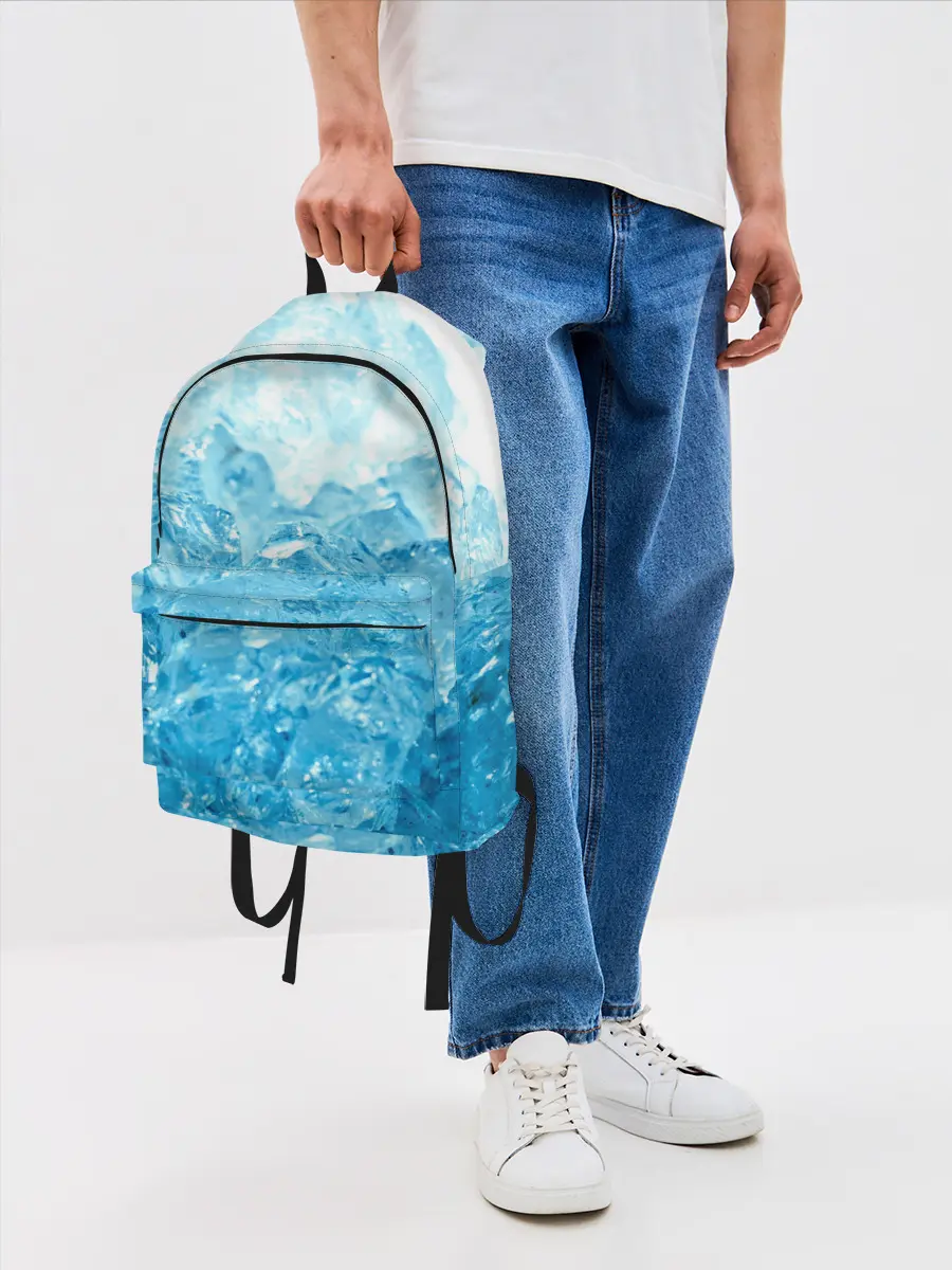 Рюкзак джинсовый / Лёд