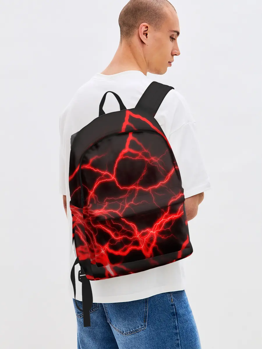 Рюкзак джинсовый / МОЛНИИ