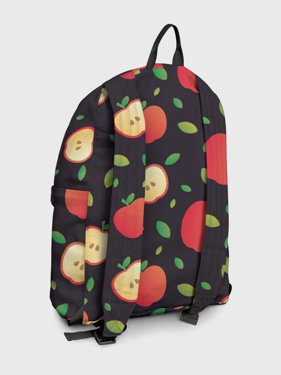 Рюкзак джинсовый / Яблочный узор