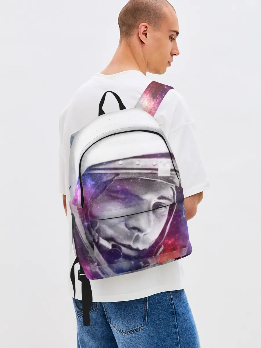 Рюкзак джинсовый / ЮРИЙ ГАГАРИН