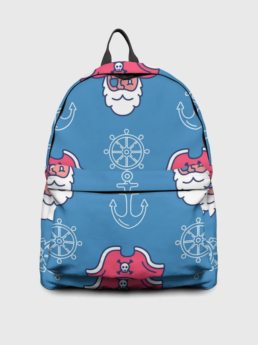 Рюкзак джинсовый / Пиратский арт