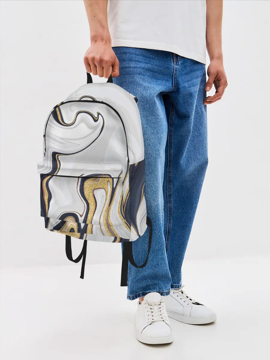 Рюкзак джинсовый / Абстракция