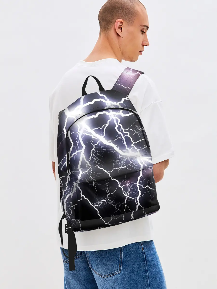 Рюкзак джинсовый / Молния