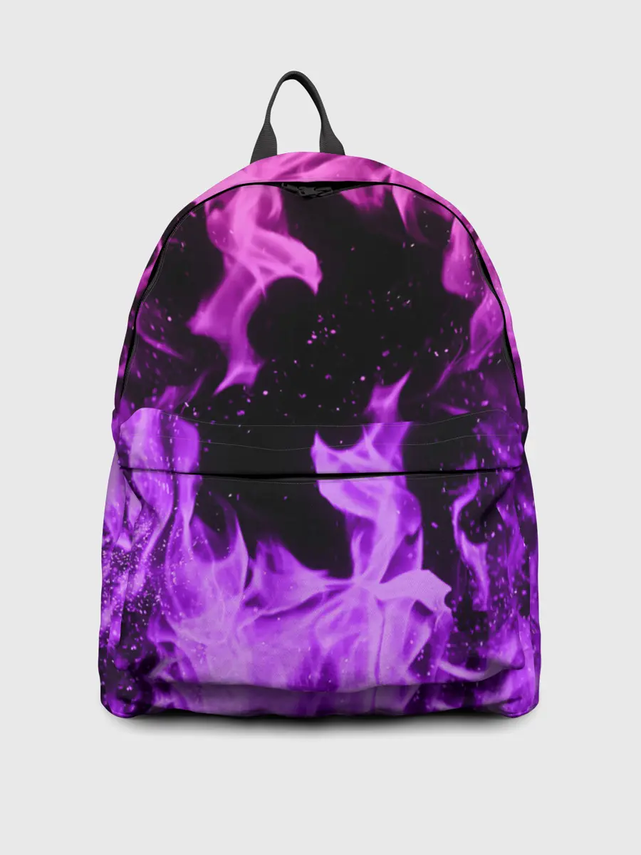 Рюкзак джинсовый / ЦВЕТНОЙ ОГОНЬ | NEON FIRE