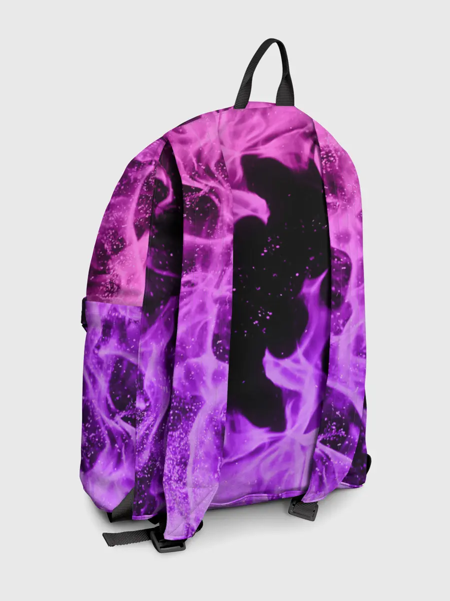 Рюкзак джинсовый / ЦВЕТНОЙ ОГОНЬ | NEON FIRE