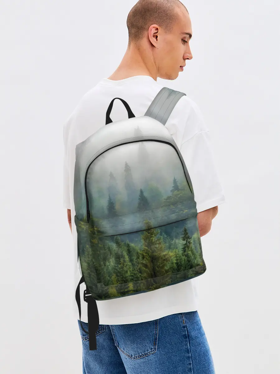 Рюкзак джинсовый / Лес