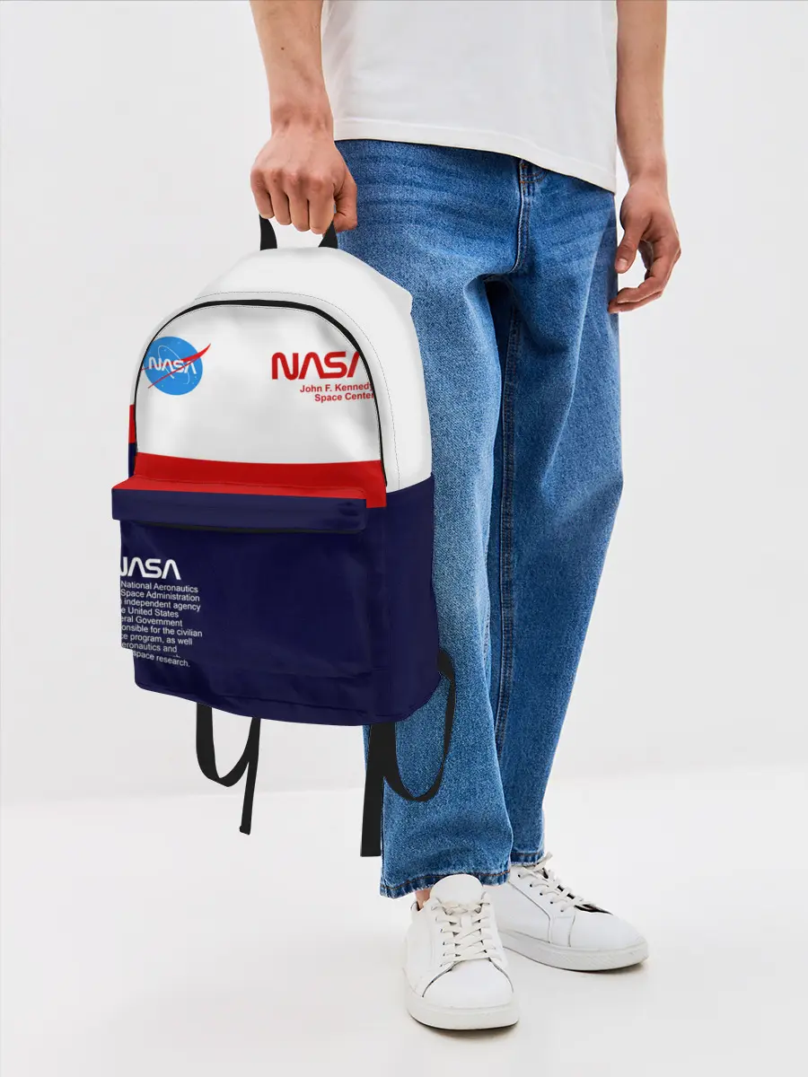 Рюкзак джинсовый / NASA