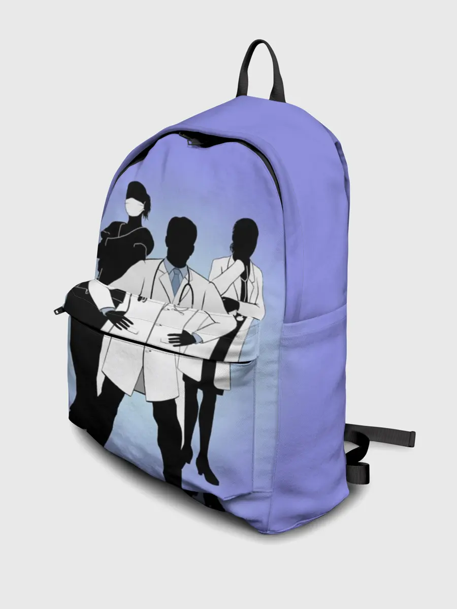 Рюкзак джинсовый / Герои наших дней