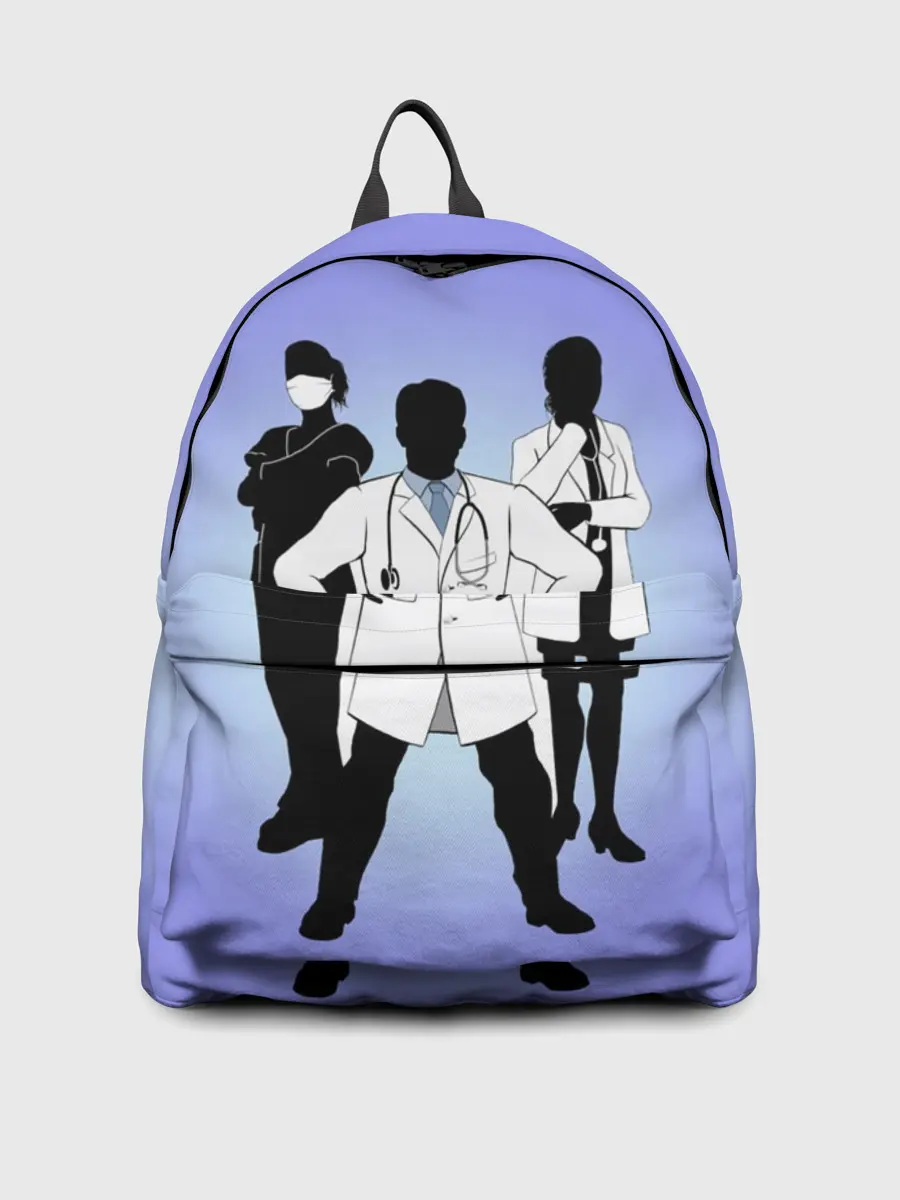 Рюкзак джинсовый / Герои наших дней