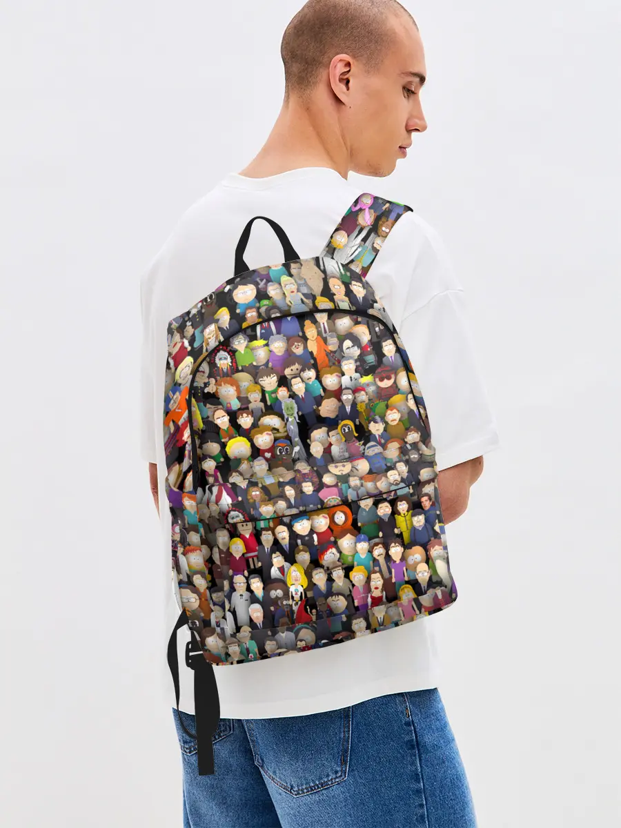 Рюкзак джинсовый / Персонажи South Park