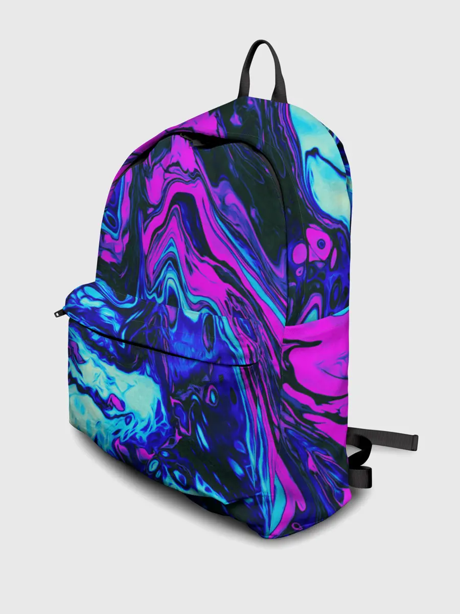 Рюкзак джинсовый / DIGITAL ABSTRACT