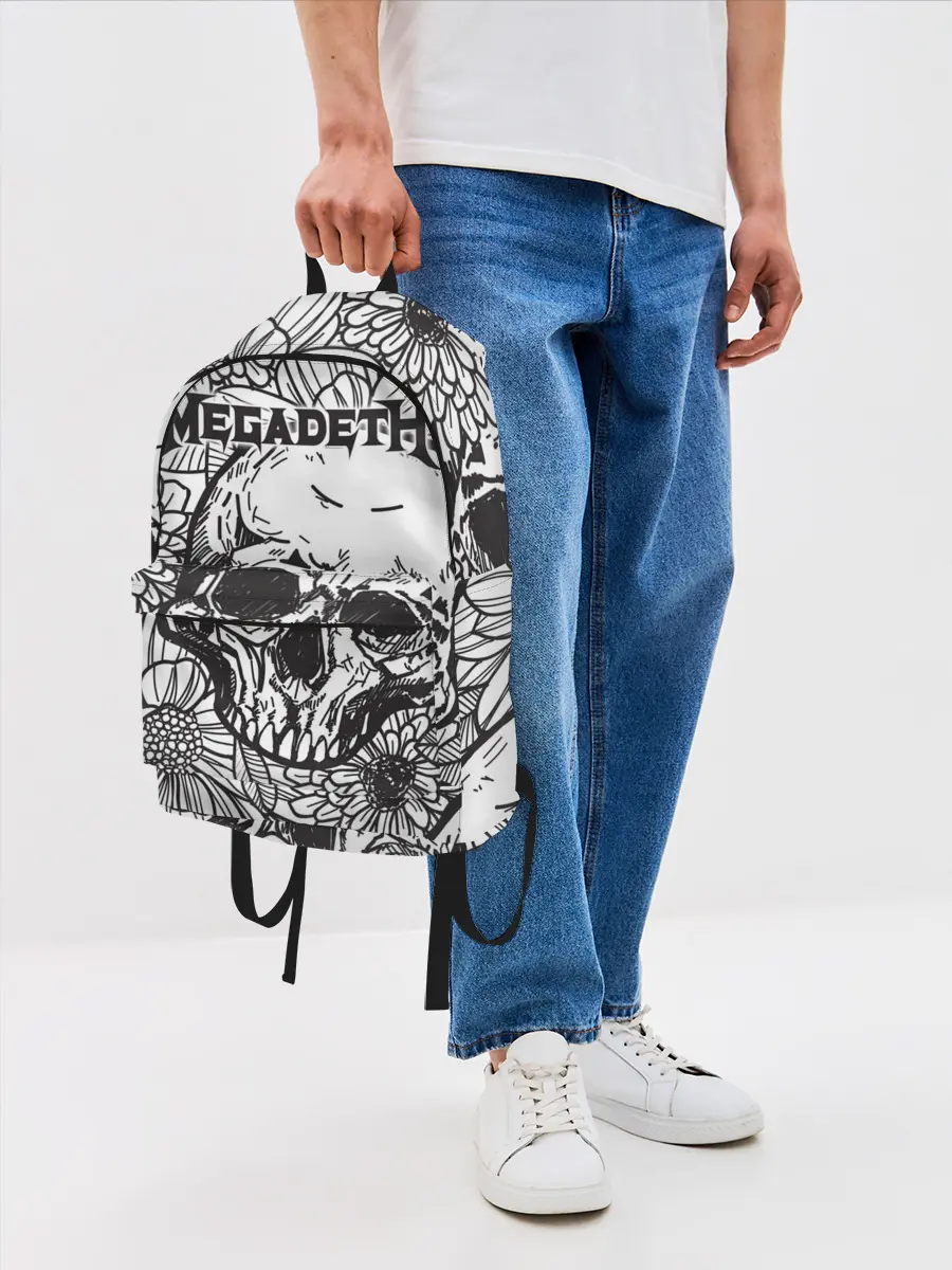 Рюкзак джинсовый / Megadeth