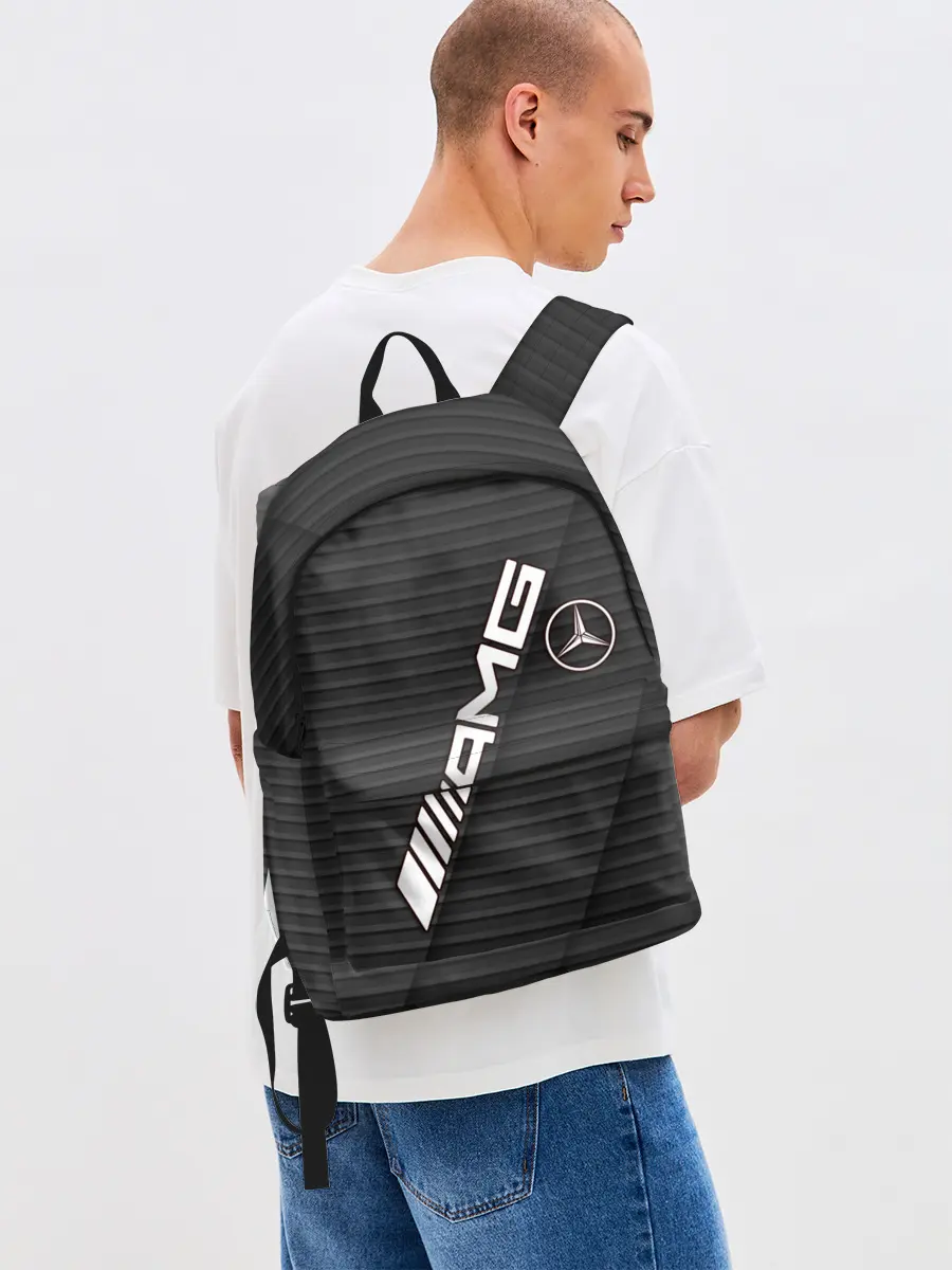 Рюкзак джинсовый / Mercedes