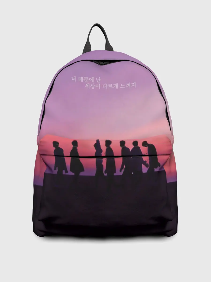 Рюкзак джинсовый / BTS