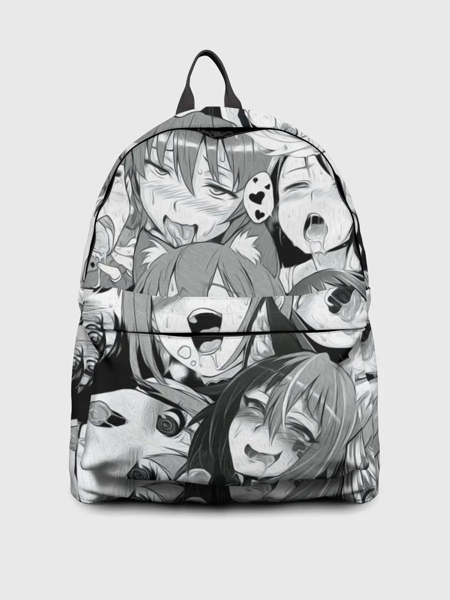 Рюкзак джинсовый / AHEGAO monochrome