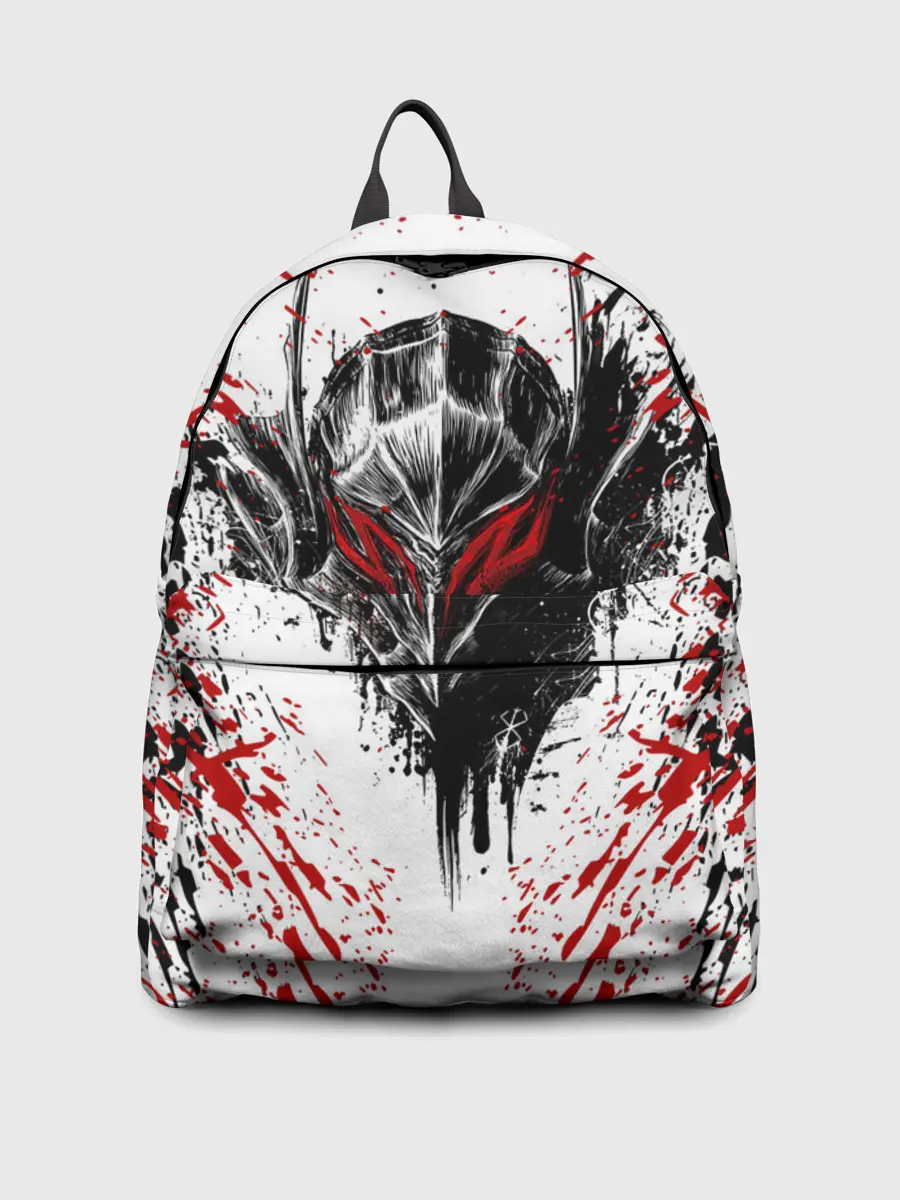 Рюкзак джинсовый / БЕРСЕРК ЧЁРНАЯ МАСКА / BERSERK BLACK MASK