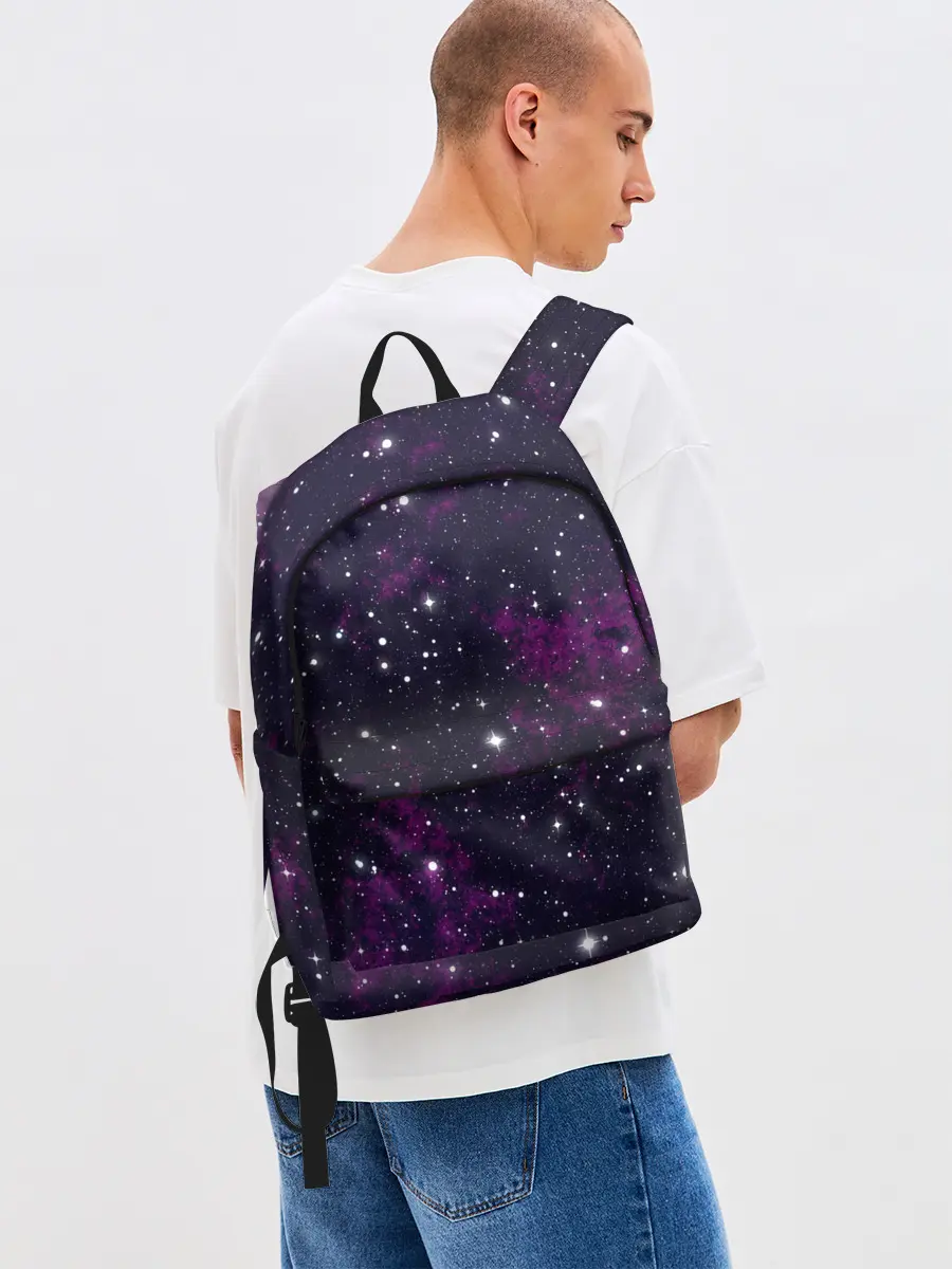 Рюкзак джинсовый / Космос