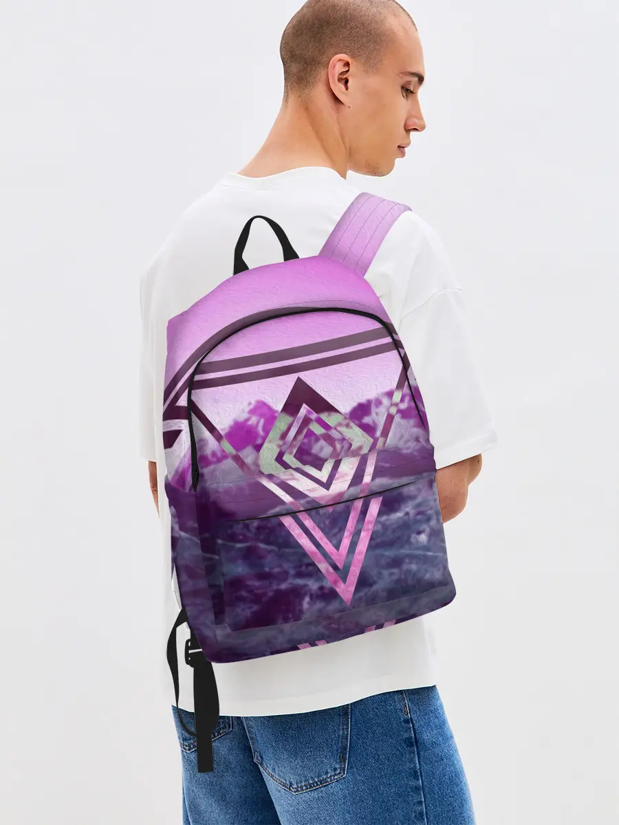 Рюкзак джинсовый / ИЗУМРУД